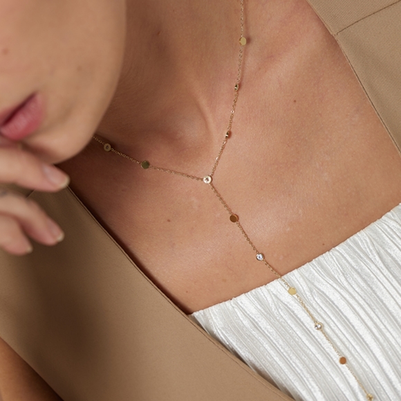 Elegant Bead Long Pendant Necklace - Picture 6 of 6